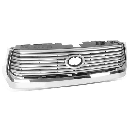 PARRILLA GRILLE - TY TUNDR 14-21/ GRILLE ASS'Y 14-17/ PAINTED SILVER GRAY/ W/CHROME MOULDING/ (LIMITED)