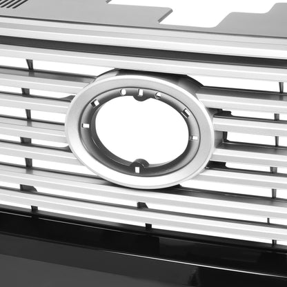 PARRILLA GRILLE - TY TUNDR 14-21/ GRILLE ASS'Y 14-17/ PAINTED SILVER GRAY/ W/BLACK MOULDING/ (PLATINUM)