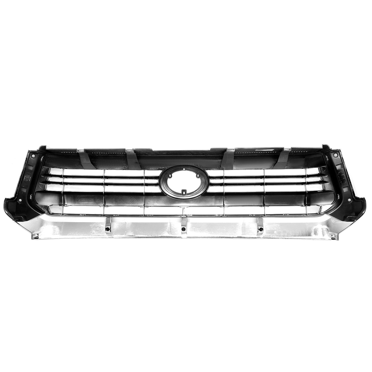 PARRILLA GRILLE - TY TUNDR 14-21/ GRILLE ASS'Y 14-17/ PAINTED SILVER GRAY/ W/CHROME MOULDING/ (PLATINUM/1794 EDITION)