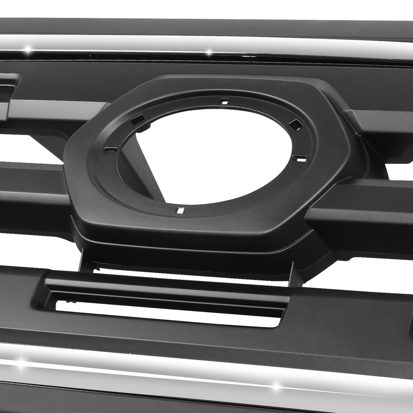 PARRILLA GRILLE - TY TACMA '16-'19/20-ON/ GRILLE ASS'Y 16-17/ FLAT BLACK/BLACK/ W/CHROME MOULDING/ (SR5)//PARTS.NO,TO1200408//OEM NO,5310004510C8