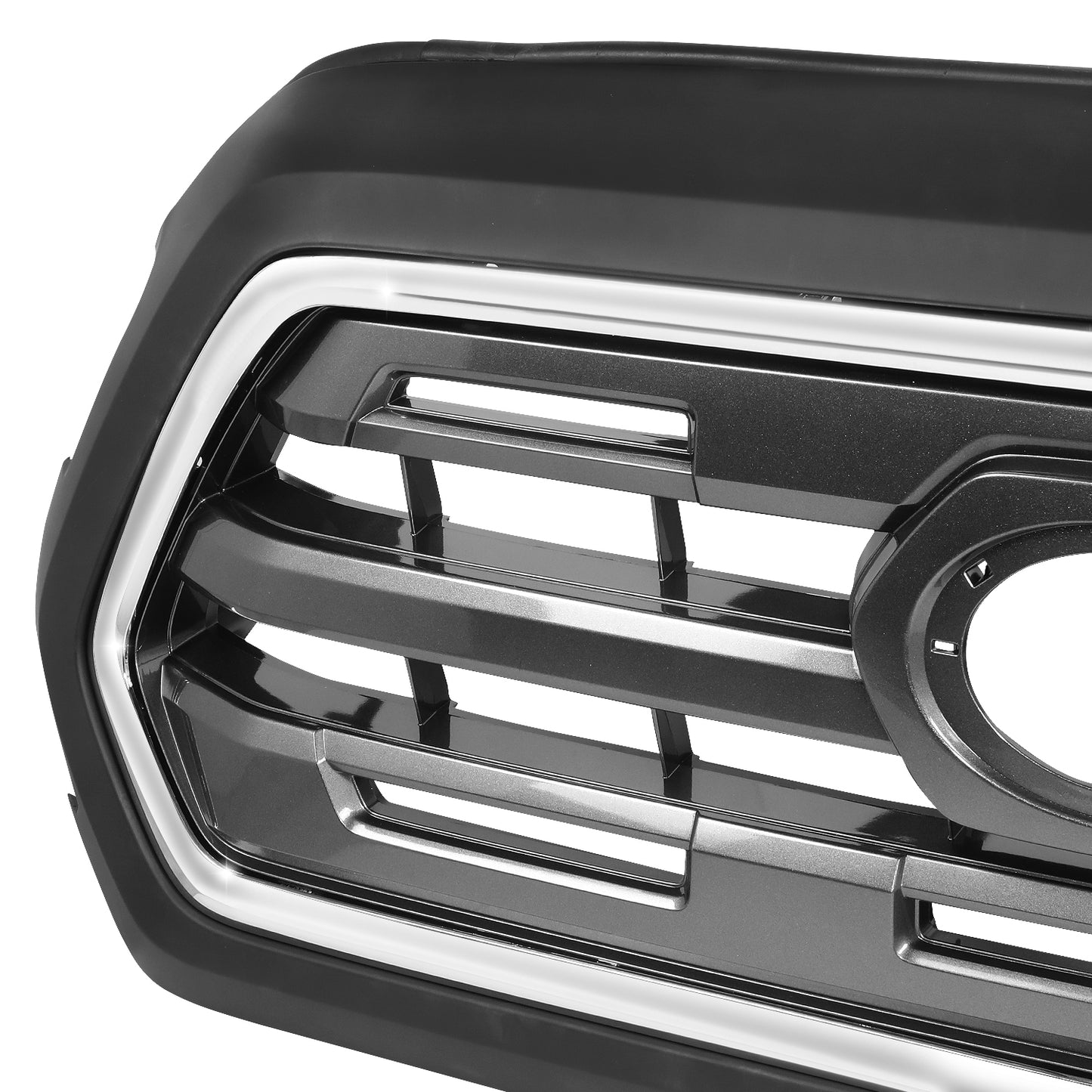 PARRILLA GRILLE - TY TACMA '16-'19/20-ON/ GRILLE ASS'Y 16-17/ SILVER BLACK/ W/CHROME MOULDING/ (LIMITED)//PARTS.NO,TO1200409//OEM NO,5310004540C0