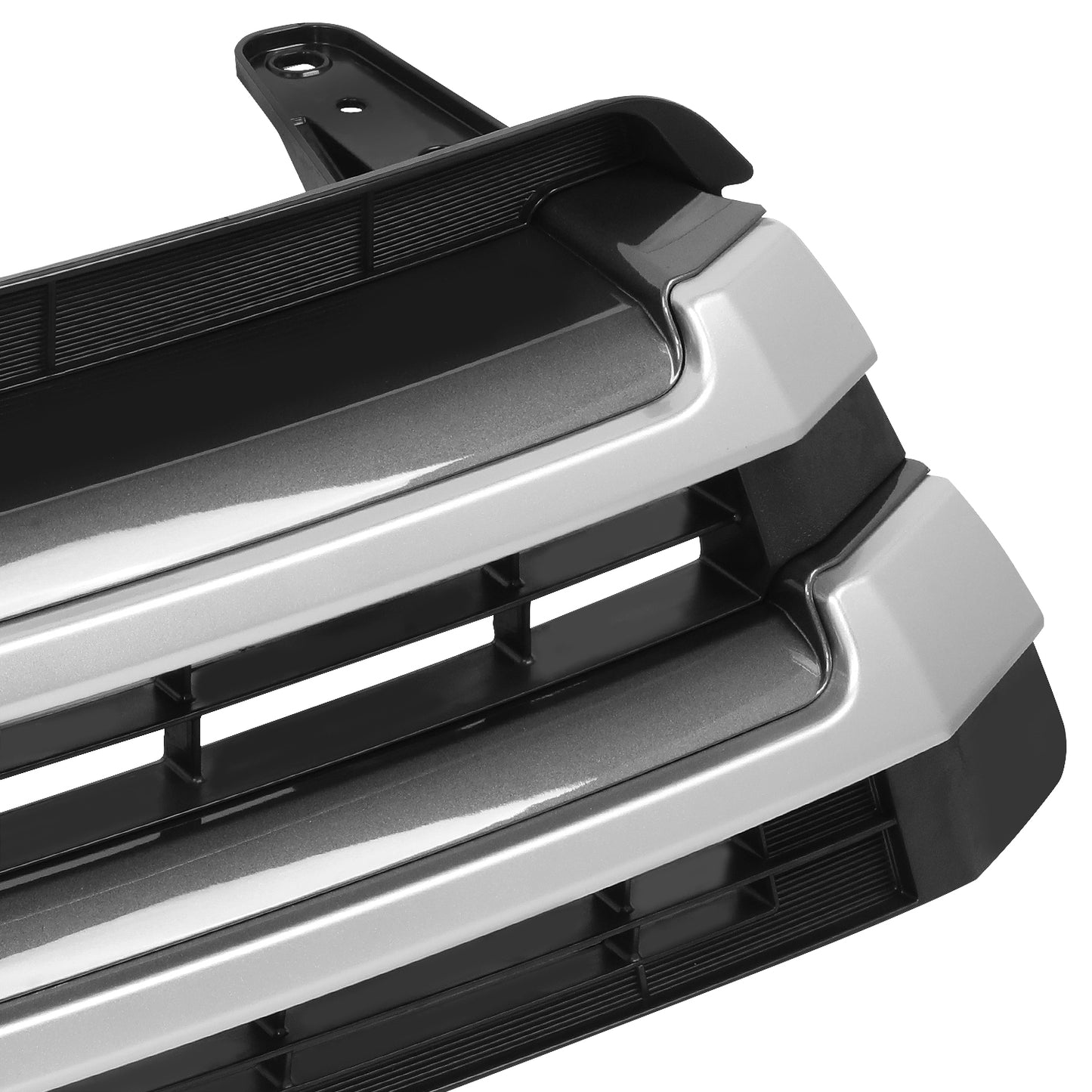 PARRILLA GRILLE - TY HILANDR '14-'16/'17-'19/ GRILLE ASS'Y 17-19/ MAT-BLACK/GRAY/ W/SILVER MLDG//PARTS.NO,TO1200425//OEM NO,531010E230