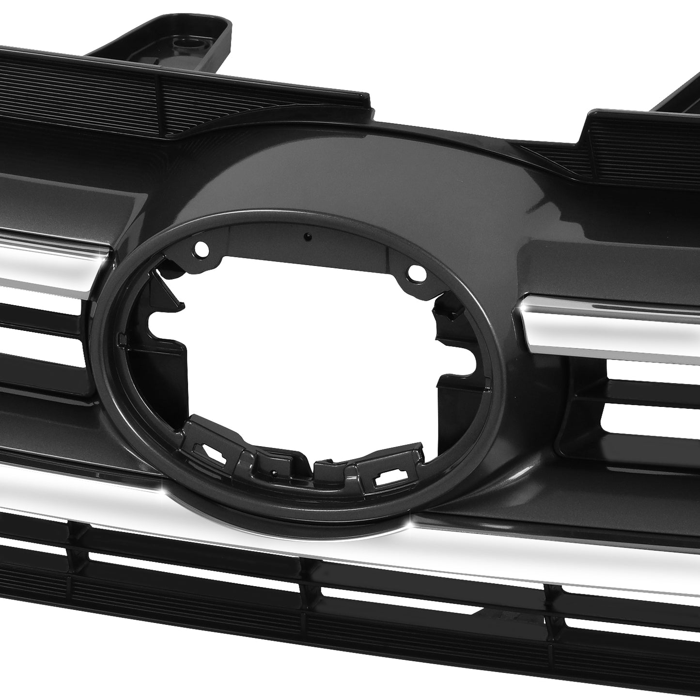 PARRILLA GRILLE - TY HILANDR '14-'16/'17-'19/ GRILLE ASS'Y 17-19/ MAT-BLACK/GRAY/ W/CHROME MOULDING//PARTS.NO,TO1200427//OEM NO,531010E240