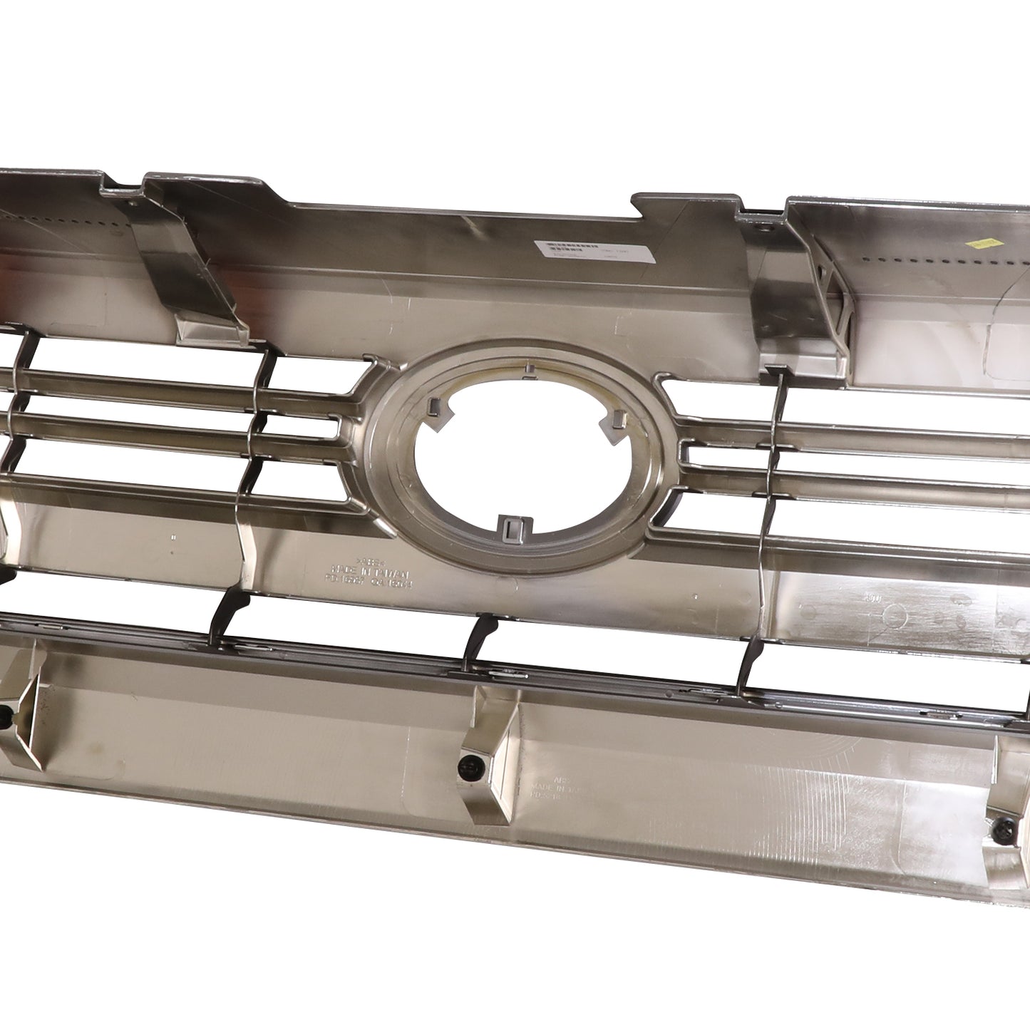 PARRILLA GRILLE - TY TUNDR 14-21/ GRILLE ASS'Y 16-17/ PAINTED BLACK (STD)/ W/CHROME MOULDING/ (ROUND EMBLEM MOUNTING)