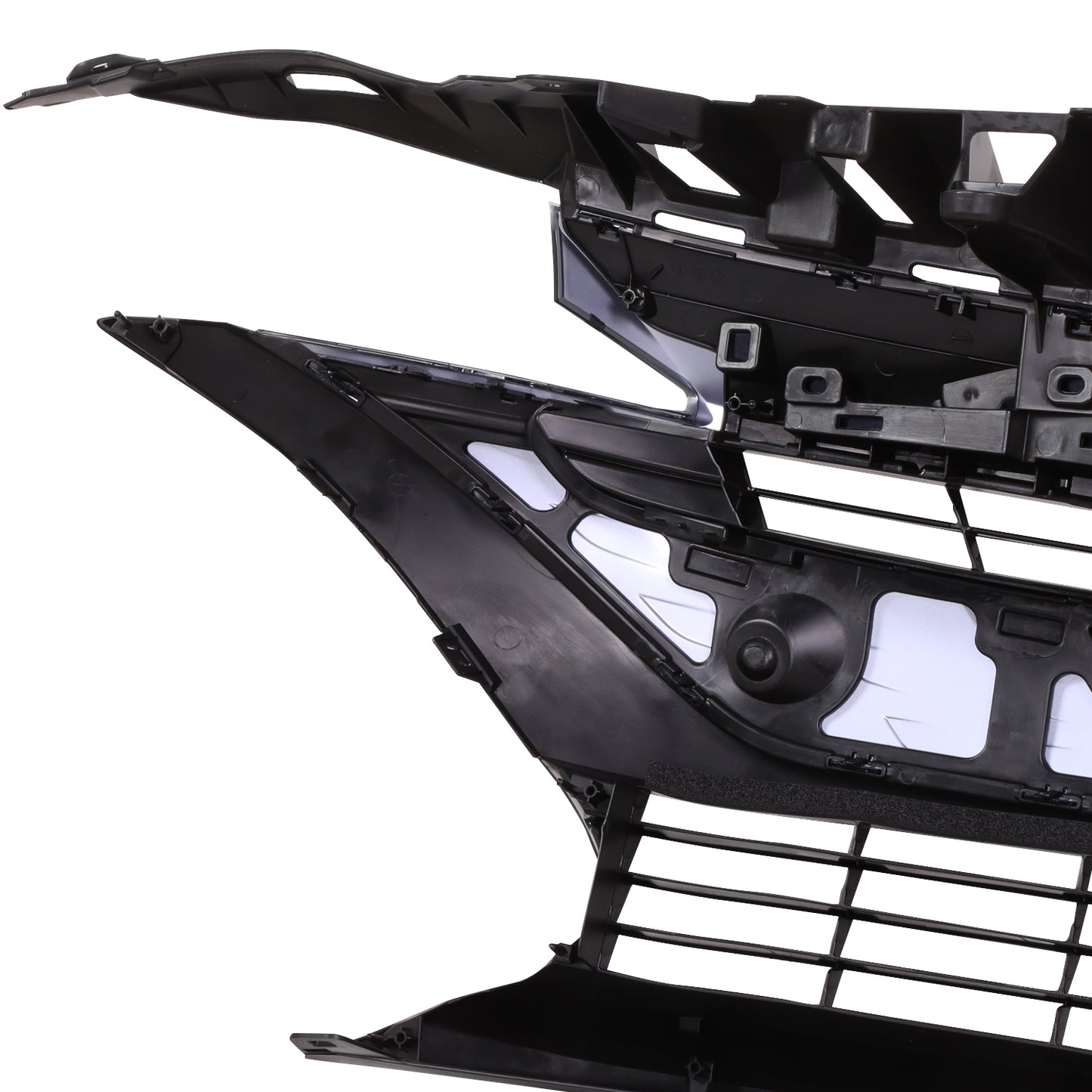 PARRILLA GRILLE - TY PRIS PHV(PRIME) 17-18/19-22/ GRILLE ASS'Y 17-22/ MAT-DARK GRAY/ W/GRAY MOULDING/ W/O SENSOR H.//PARTS.NO,TO1200434//OEM NO,5310147041