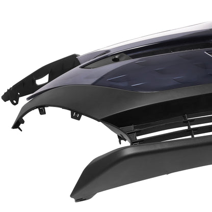 PARRILLA GRILLE - TY PRIS PHV(PRIME) 17-18/19-22/ GRILLE ASS'Y 17-22/ MAT-DARK GRAY/ W/GRAY MOULDING/ W/SENSOR H.//PARTS.NO,TO1200435//OEM NO,5310147052