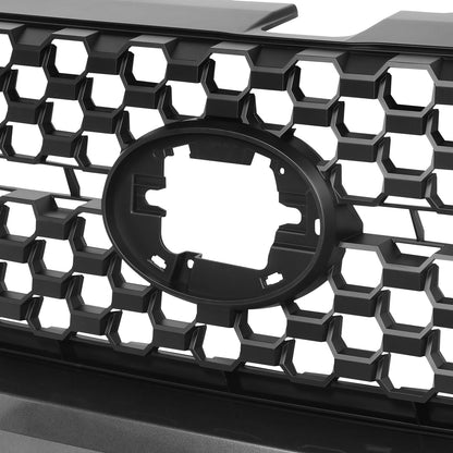 PARRILLA GRILLE - TY TUNDR 14-21/ GRILLE ASS'Y 18-21/ W/PAINTED BLACK/ W/GRAY FRAME/ W/O CHROME SURROUND