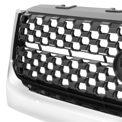 PARRILLA GRILLE - TY TUNDR 14-21/ GRILLE ASS'Y 18-21/ W/PAINTED GRAY/ W/CHROME FRAME/ W/CHROME SURROUND