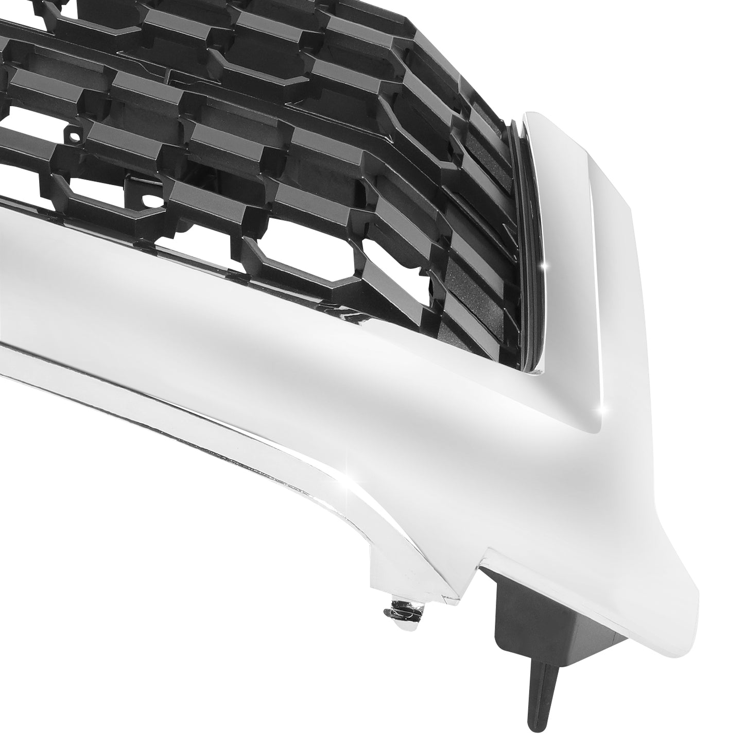 PARRILLA GRILLE - TY TUNDR 14-21/ GRILLE ASS'Y 18-21/ W/PAINTED GRAY/ W/CHROME FRAME/ W/CHROME SURROUND
