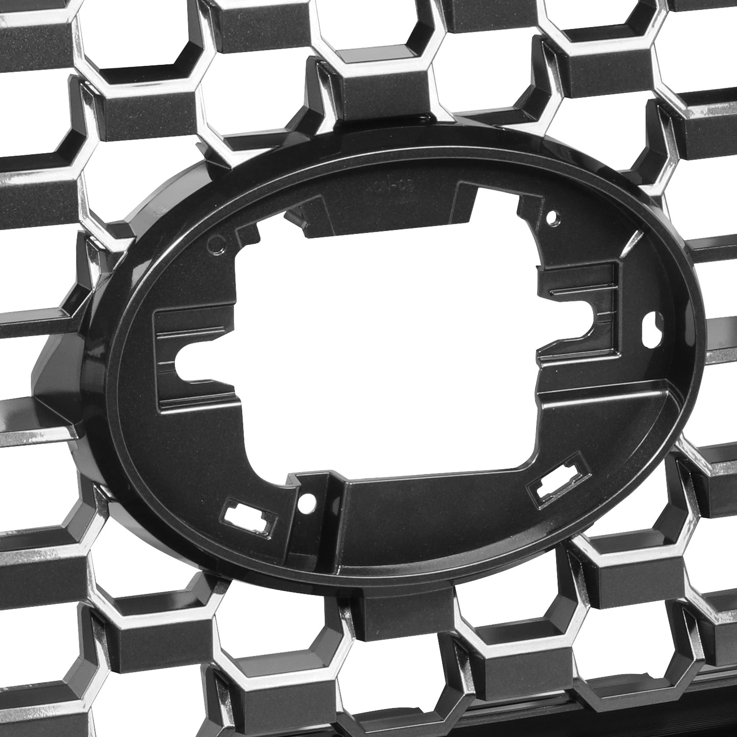 PARRILLA GRILLE - TY TUNDR 14-21/ GRILLE ASS'Y 18-21/ W/PAINTED ATTITIDE BLACK/ W/BLACK FRAME/ W/O CHROME SURROUND