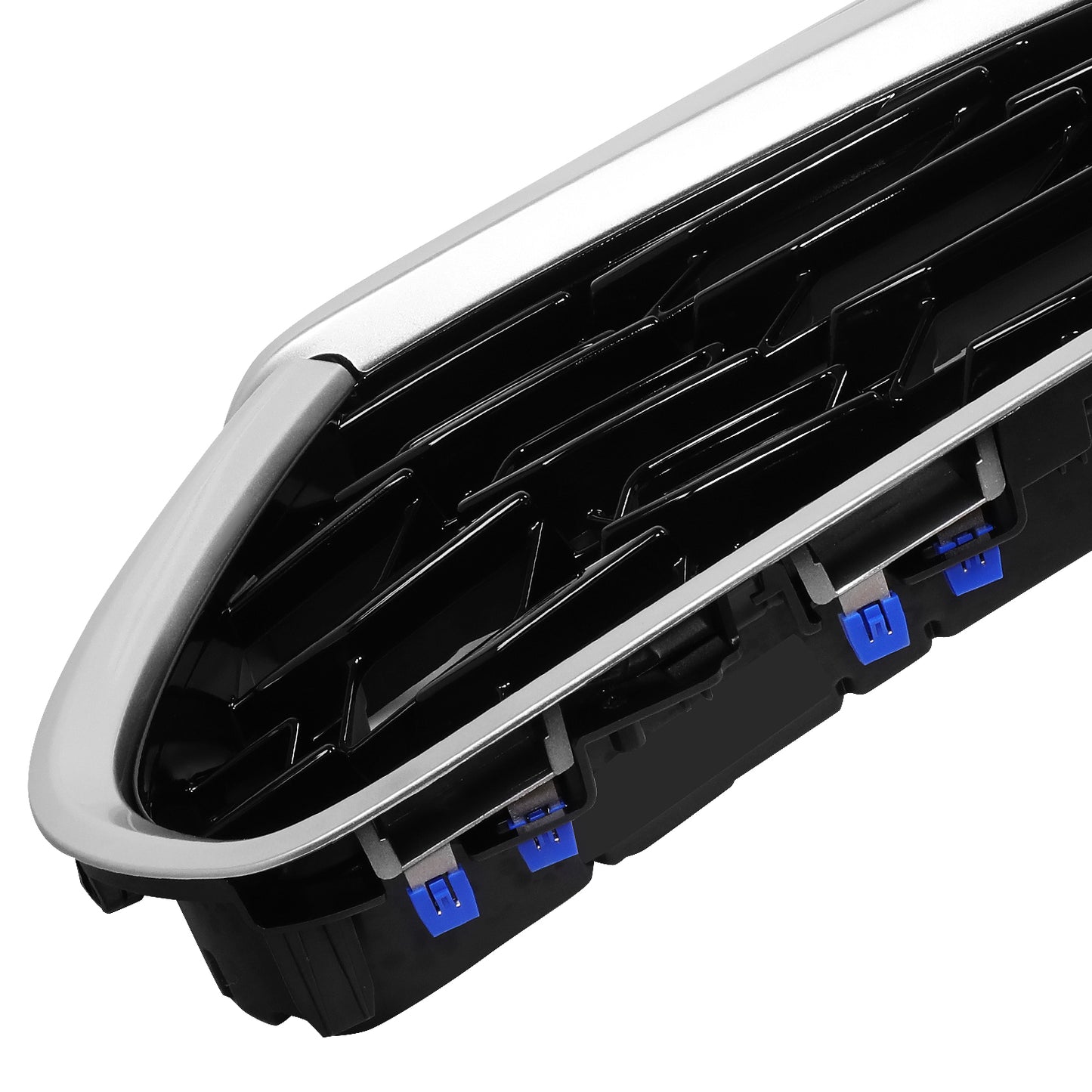 PARRILLA GRILLE - TY HILANDR 20-ON/ GRILLE ASS'Y 20-22/ PAINTED BLACK/ W/SILVER MOULDING/ W/O CAMERA H./(HYBRID LE|HYBRID XLE)//PARTS.NO,TO1200455//OEM NO,531010E360