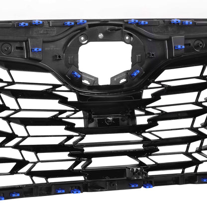 PARRILLA GRILLE - TY HILANDR 20-ON/ GRILLE ASS'Y 20-22/ PAINTED BLACK/ W/SILVER MOULDING/ W/O CAMERA H./(HYBRID LE|HYBRID XLE)//PARTS.NO,TO1200455//OEM NO,531010E360