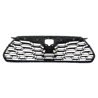 PARRILLA GRILLE - TY HILANDR 20-ON/ GRILLE ASS'Y 20-22/ PAINTED BLACK/ W/SILVER MOULDING/ W/O CAMERA H./(HYBRID LE|HYBRID XLE)//PARTS.NO,TO1200455//OEM NO,531010E360