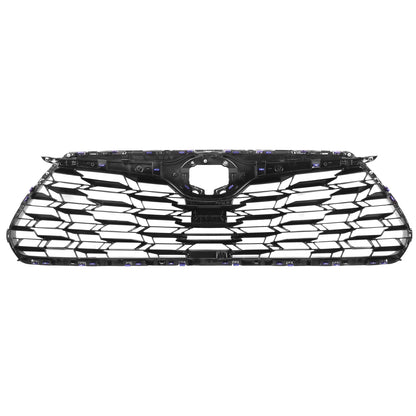 PARRILLA GRILLE - TY HILANDR 20-ON/ GRILLE ASS'Y 20-22/ PAINTED BLACK/ W/CHROME MOULDING/ W/O CAMERA H./(HYBRID LIMITED)//PARTS.NO,TO1200456//OEM NO,531010E370