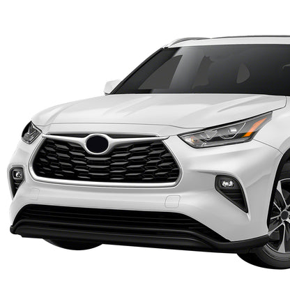 PARRILLA GRILLE - TY HILANDR 20-ON/ GRILLE ASS'Y 20-22/ PAINTED BLACK/ W/CHROME MOULDING/ W/O CAMERA H./(HYBRID LIMITED)//PARTS.NO,TO1200456//OEM NO,531010E370