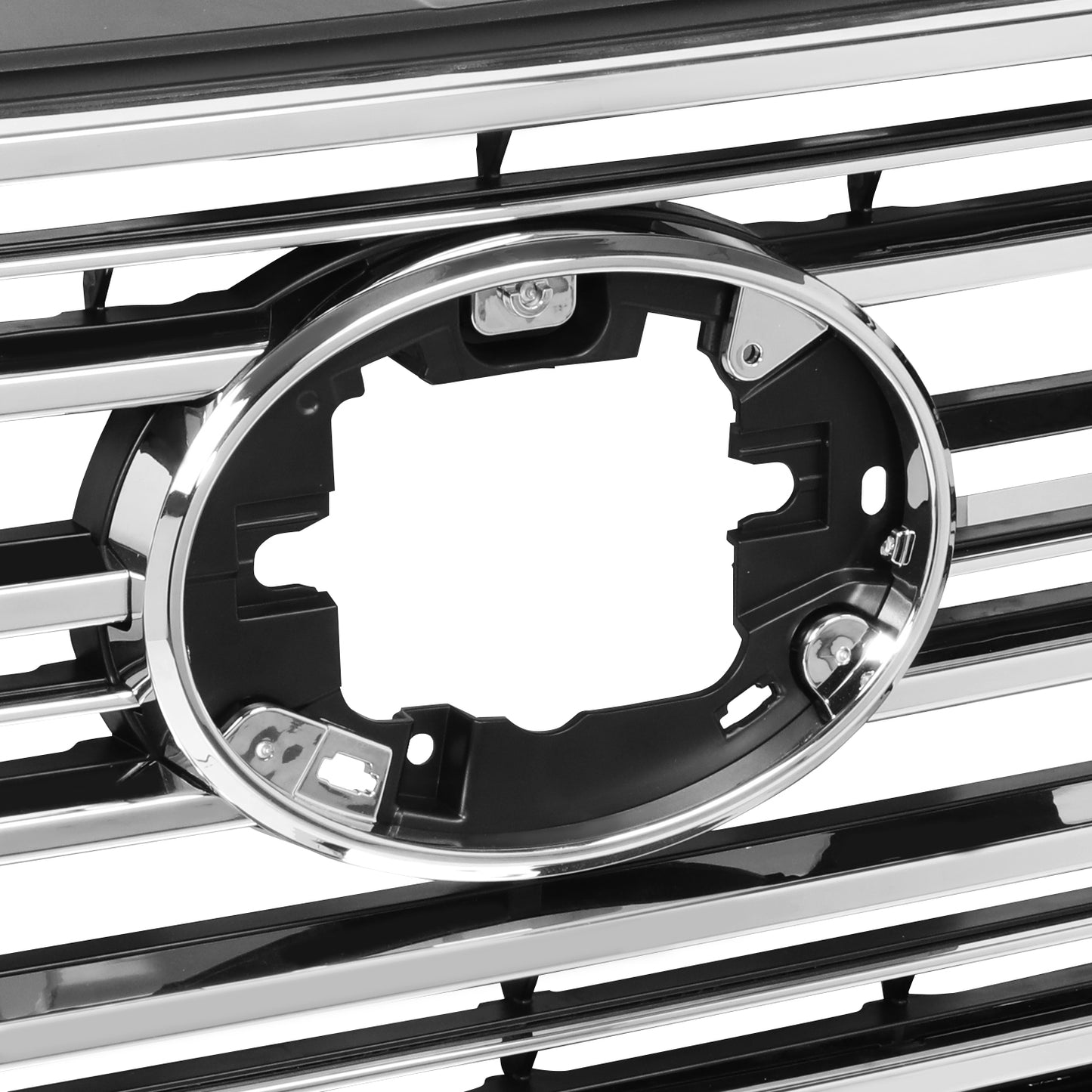 PARRILLA GRILLE - TY TUNDR 14-21/ GRILLE ASS'Y 18-21/ W/TEXTURED  BLACK/ W/CHROME FRAME/ W/CHROME SURROUND