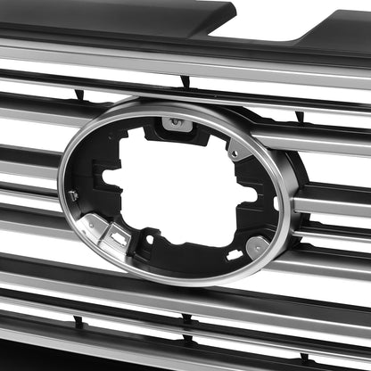 PARRILLA GRILLE - TY TUNDR 14-21/ GRILLE ASS'Y 18-21/ W/TEXTURED  BLACK/ W/BRIGHT CHROME FRAME/ W/CHROME SURROUND
