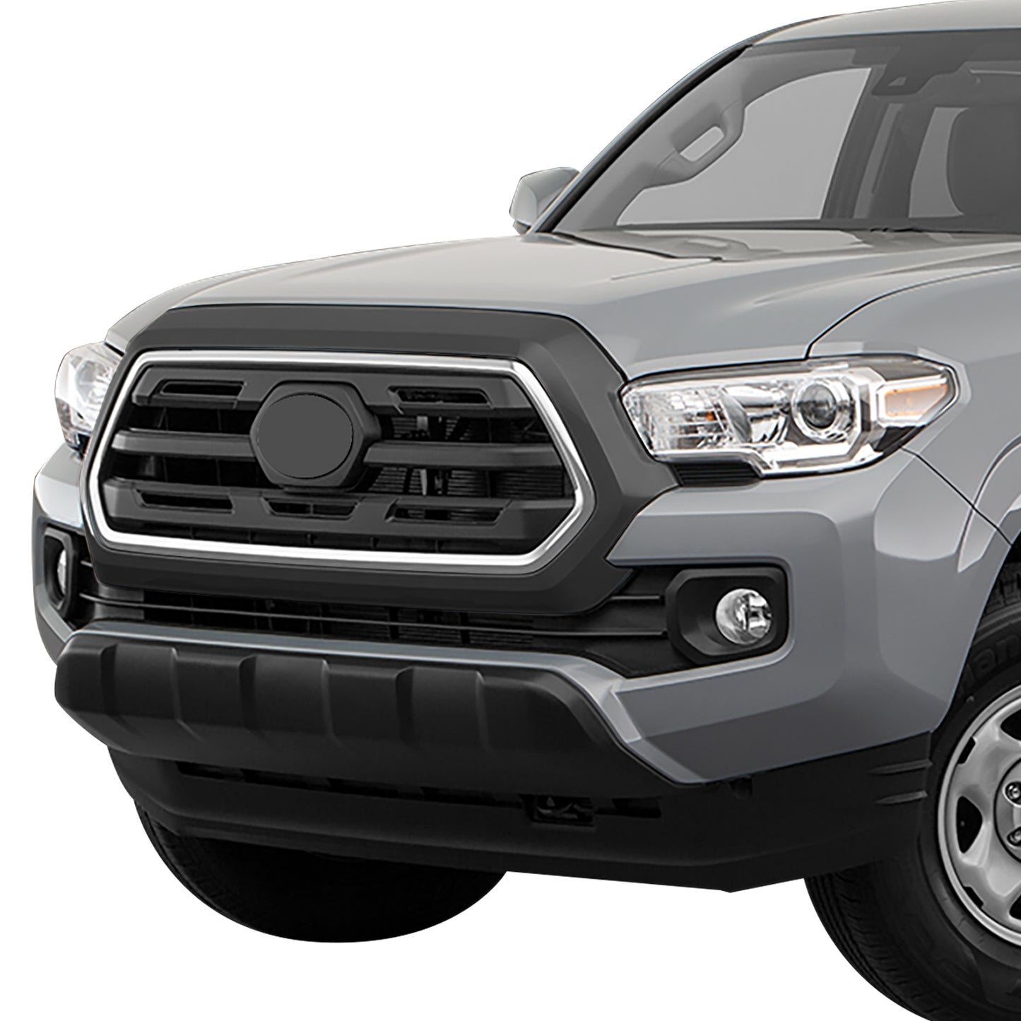 PARRILLA GRILLE - TY TACMA '16-'19/20-ON/ GRILLE ASS'Y 18-19/ MAT-BLACK/ W/CHROME FRAME (SR5)//PARTS.NO,TO1200474//OEM NO,5310104020C0