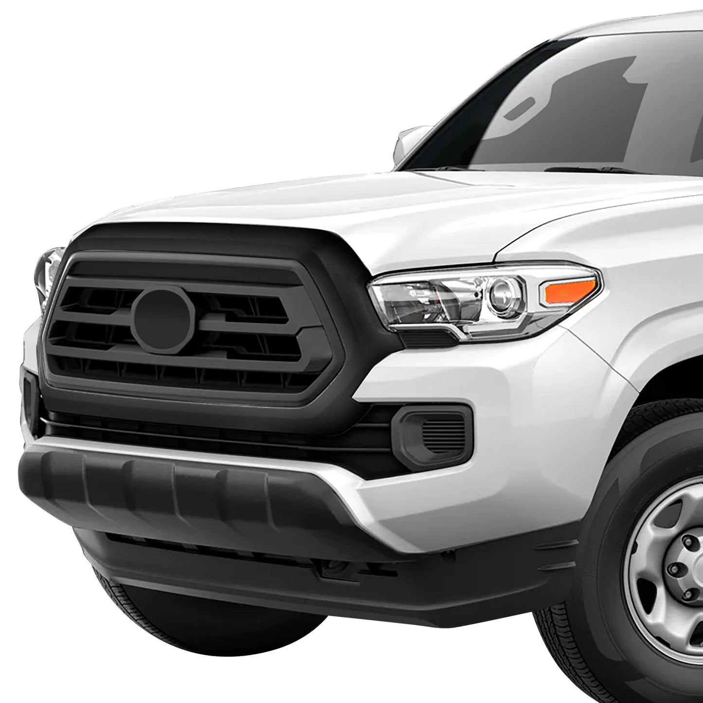 PARRILLA GRILLE - TY TACMA '16-'19/20-ON/ GRILLE ASS'Y 20-21/ MAT-BLACK/ W/BLACK FRAME/ W/BLACK  MLDG (SR5)//PARTS.NO,TO1200478//OEM NO,5310104070C0