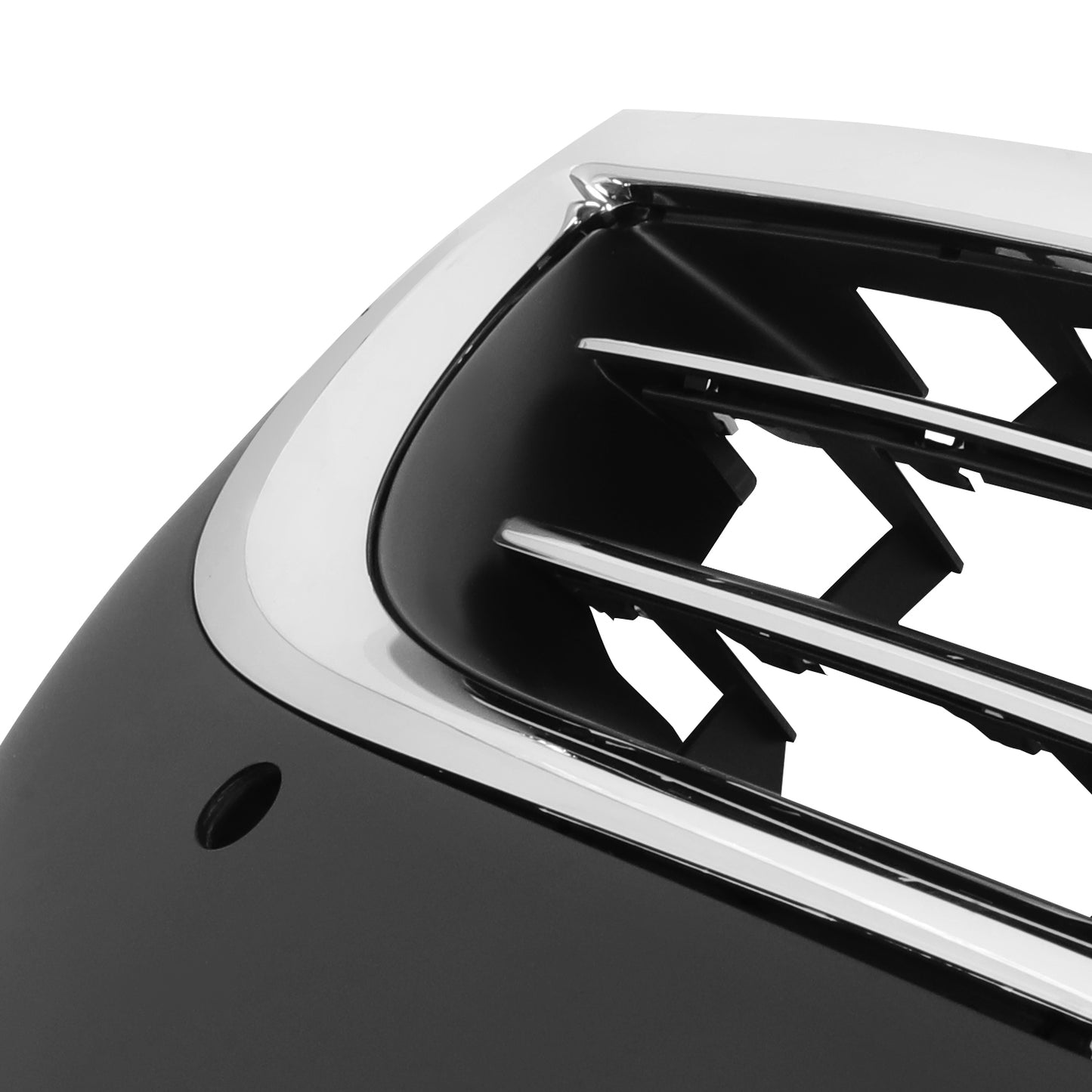 PARRILLA GRILLE - VG PASAT CC '09-'13/'14-'17/ GRILLE ASS'Y 09-13/ PRIMED BLACK/ W/CHROME MOULDING/ (W/SENSOR H.)