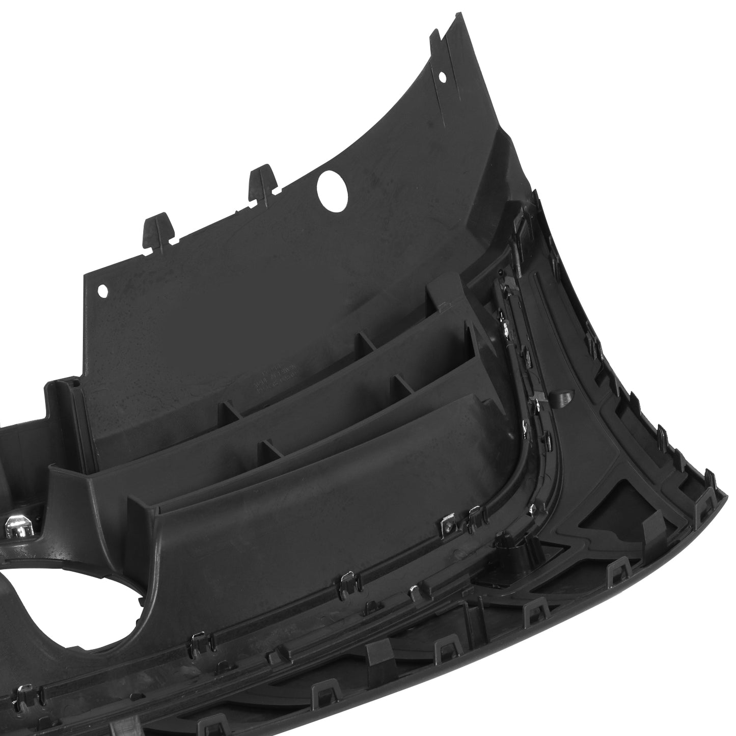 PARRILLA GRILLE - VG PASAT CC '09-'13/'14-'17/ GRILLE ASS'Y 09-13/ PRIMED BLACK/ W/CHROME MOULDING/ (W/O SENSOR H.)
