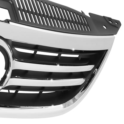 PARRILLA GRILLE - VG TIGAN '09-'11/'12-'17/ GRILLE ASS'Y 09-11/ MAT-BLACK W/CHROME MLDG