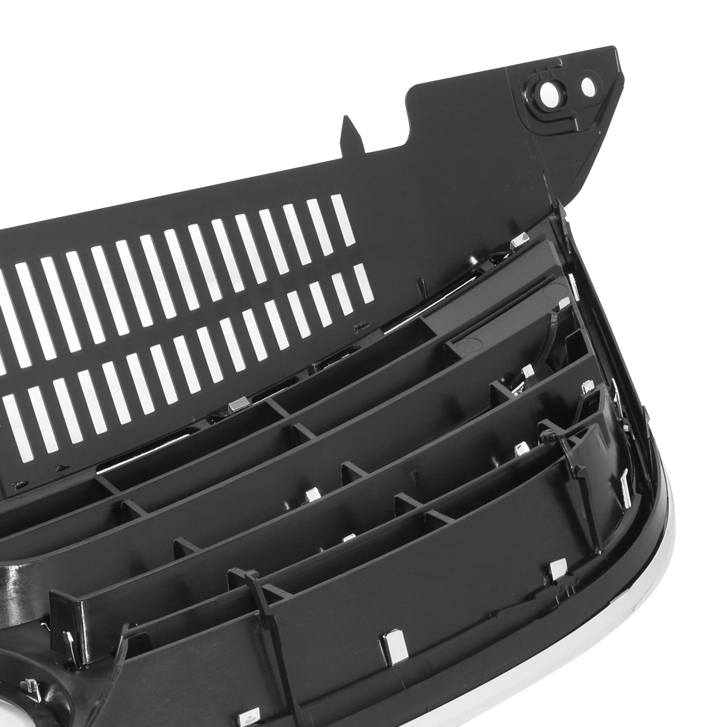 PARRILLA GRILLE - VG TIGAN '09-'11/'12-'17/ GRILLE ASS'Y 09-11/ MAT-BLACK W/CHROME MLDG