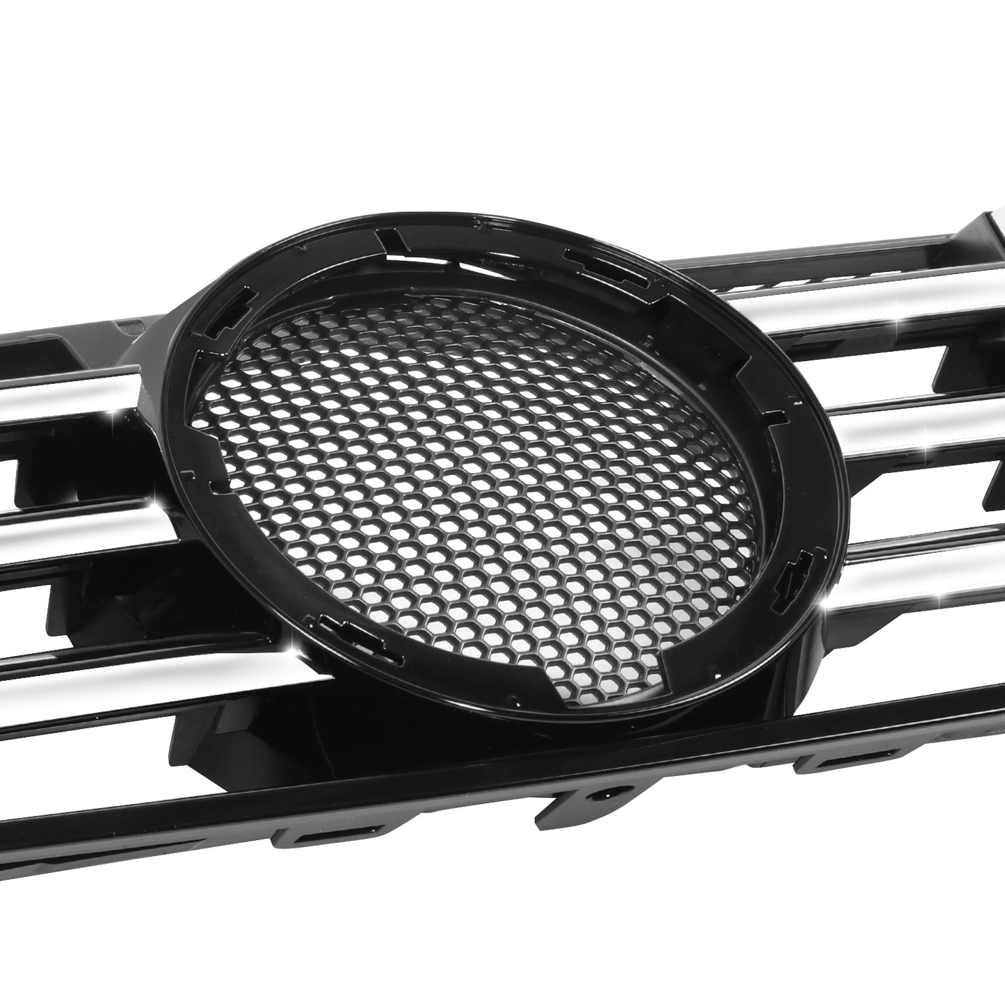 PARRILLA GRILLE - VG PASAT '11-'15/ GRILLE ASS'Y 18-20/ MAT-BLACK/ W/SILVER BLACK/ W/CHROME MOULDING//PARTS.NO,VW1200155//OEM NO,561853651OQE