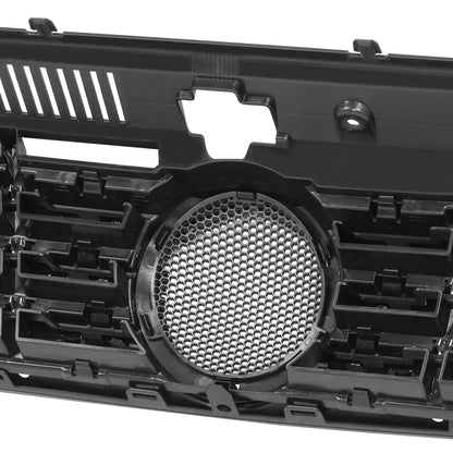 PARRILLA GRILLE - VG PASAT '11-'15/ GRILLE ASS'Y 18-20/ MAT-BLACK/ W/SILVER BLACK/ W/CHROME MOULDING//PARTS.NO,VW1200155//OEM NO,561853651OQE