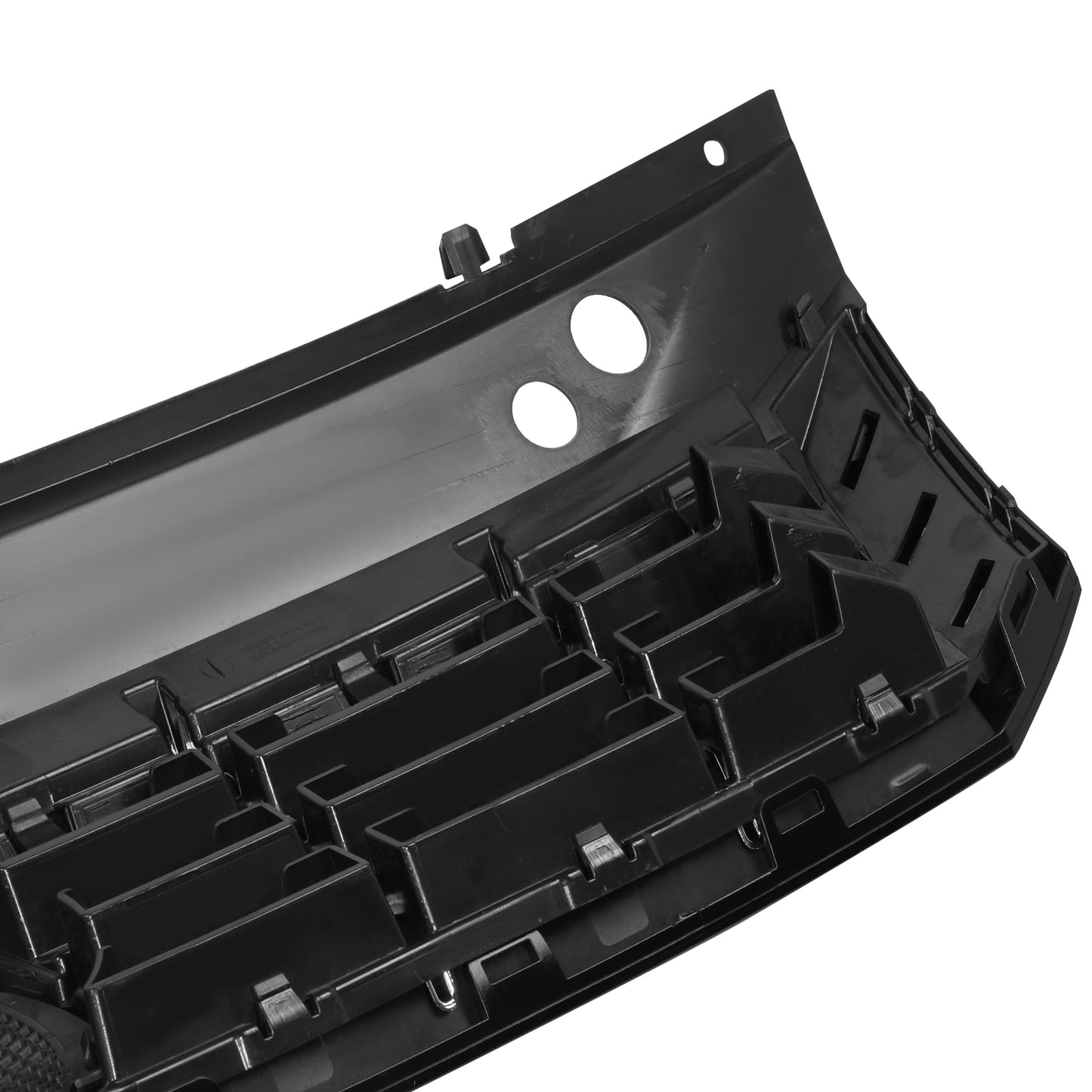 PARRILLA GRILLE - VG PASAT '11-'15/ GRILLE ASS'Y 18-20/ MAT-BLACK/ W/SILVER BLACK/ W/CHROME MOULDING//PARTS.NO,VW1200155//OEM NO,561853651OQE
