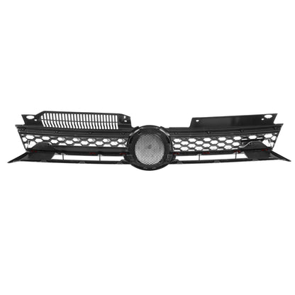 PARRILLA GRILLE - VG GOF 6 '09-'12/ GRILLE ASS'Y/ BLACK W/RED LINE (GTI)//PARTS.NO,VW1200158//OEM NO,5K0853651AKATK