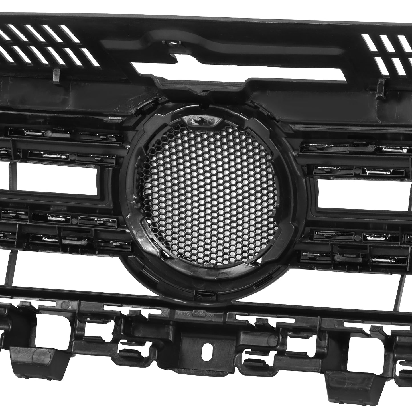 PARRILLA GRILLE - VG TIGAN '09-'11/'12-'17/ GRILLE ASS'Y 12-17/ MAT-BLACK W/CHROME MLDG//PARTS.NO,VW1200160//OEM NO,5N0853651J9B9
