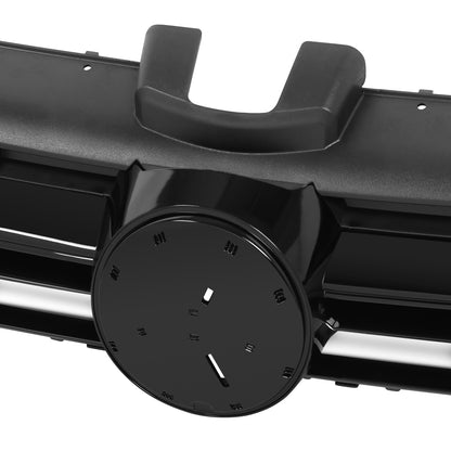 PARRILLA GRILLE - VG GOF 7 '13-'16/'17-'20/ GRILLE ASS'Y 15-17/ MAT-BLACK W/CHROME MOULDING//PARTS.NO,VW1200162//OEM NO,5G0853651AZLL
