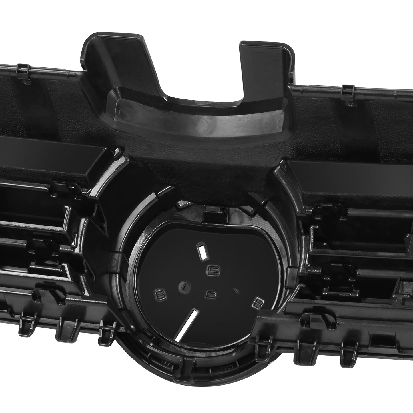 PARRILLA GRILLE - VG GOF 7 '13-'16/'17-'20/ GRILLE ASS'Y 15-17/ MAT-BLACK W/CHROME MOULDING//PARTS.NO,VW1200162//OEM NO,5G0853651AZLL