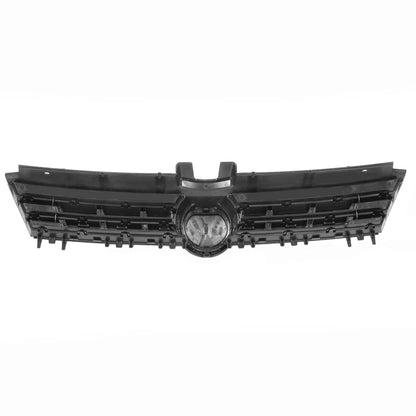 PARRILLA GRILLE - VG GOF 7 '13-'16/'17-'20/ GRILLE ASS'Y 15-17/ MAT-BLACK W/CHROME MOULDING//PARTS.NO,VW1200162//OEM NO,5G0853651AZLL