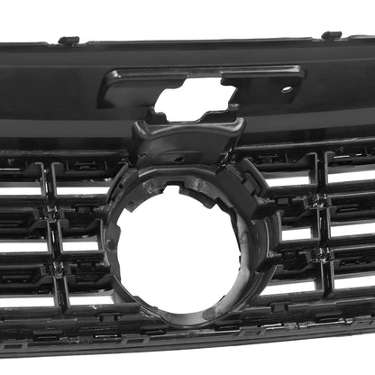 PARRILLA GRILLE - VG PASAT '16-'19/'20-ON/ GRILLE ASS'Y 16-19/ PAINTED BLACK/SILVER/ W/CHROME MOULDING/ (W/O COLLISION WARNING)/(LED TYPE)//PARTS.NO,VW1200170//OEM NO,561853651GNLB