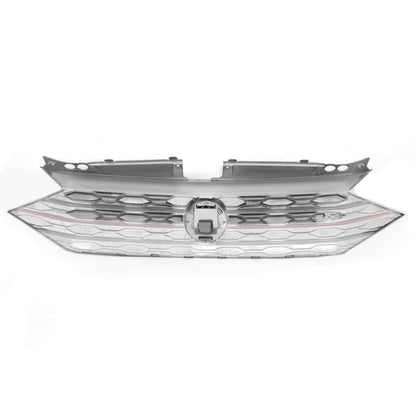 PARRILLA GRILLE - VG JETA 19-23/ GRILLE ASS'Y/ GLOSS BLACK/ W/PAINTED RED FINISH (GLI)//PARTS.NO,VW1200178//OEM NO,17A853651ADCEE