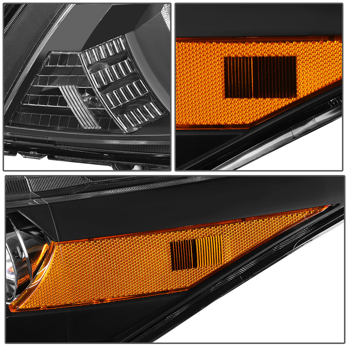 FAROS OE STYLE - 08-12 HONDA ACCORD 2-DR COUPE - 9006 LOW BEAM / 9005 HIGH BEAM - LEFT