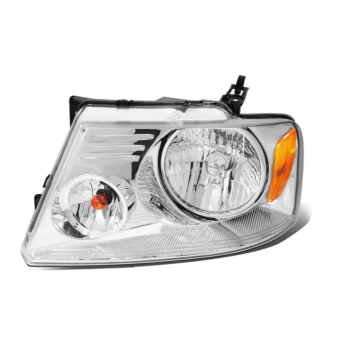 FAROS OE STYLE - 04-08 FORD F-150 / 06-08 LINCOLN MARK LT - 9007 HEADLIGHT / 3157A PARKING - CHROME HOUSING - LEFT