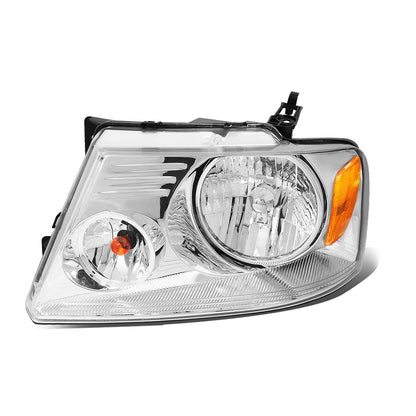 FAROS OE STYLE - 04-08 FORD F-150 / 06-08 LINCOLN MARK LT - 9007 HEADLIGHT / 3157A PARKING - CHROME HOUSING - LEFT