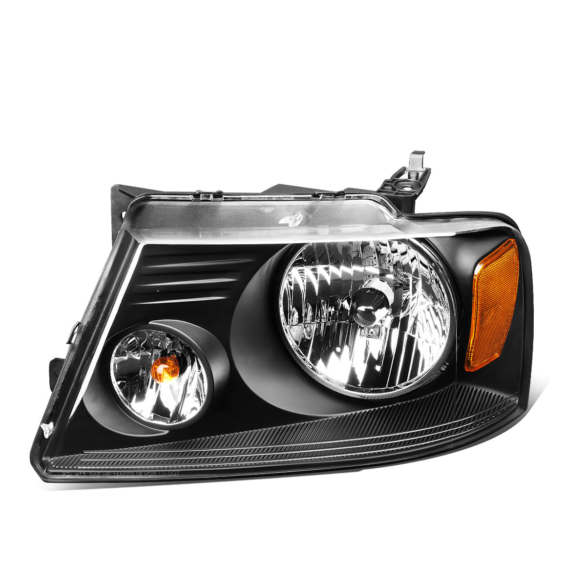 FAROS OE STYLE - 04-08 FORD F-150 / 06-08 LINCOLN MARK LT - 9007 HEADLIGHT / 3157A PARKING - BLACK HOUSING - LEFT