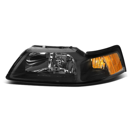 FAROS OE STYLE - 99-04 FORD MUSTANG - 9007 HEADLIGHT / 3157A PARKING - BLACK HOUSING - LEFT