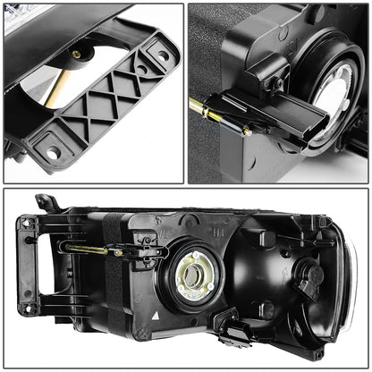 FAROS OE STYLE - 02-08 DODGE RAM 1500 / 03-09 DODGE RAM 2500 , 3500 - 9007 HEADLIGHT / 4157NA PARKING - RIGHT