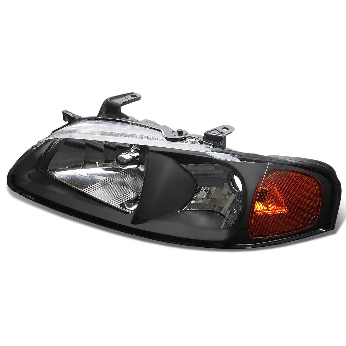 FAROS OE STYLE - 00-03 NISSAN SENTRA (B15 PRE-FACELIFT MODELS ONLY) - USES 9007 HIGH/LOW BEAM BULBS - BLACK HOUSING - LEFT