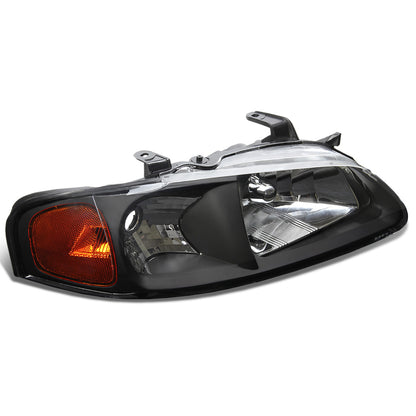 FAROS OE STYLE - 00-03 NISSAN SENTRA (B15 PRE-FACELIFT MODELS ONLY) - USES 9007 HIGH/LOW BEAM BULBS - BLACK HOUSING - RIGHT