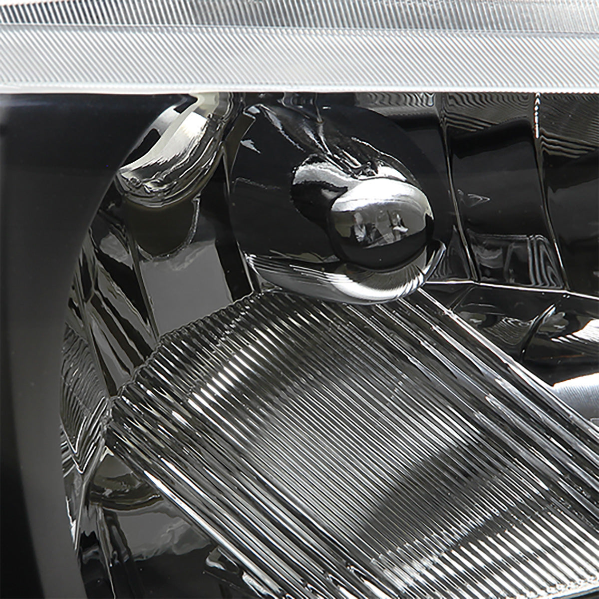 FAROS OE STYLE - 00-03 NISSAN SENTRA (B15 PRE-FACELIFT MODELS ONLY) - USES 9007 HIGH/LOW BEAM BULBS - BLACK HOUSING - RIGHT