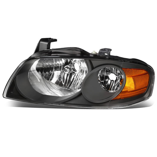 FAROS OE STYLE - 04-06 NISSAN SENTRA - USES H13 HIGH/LOW BEAM BULBS - BLACK HOUSING - LEFT