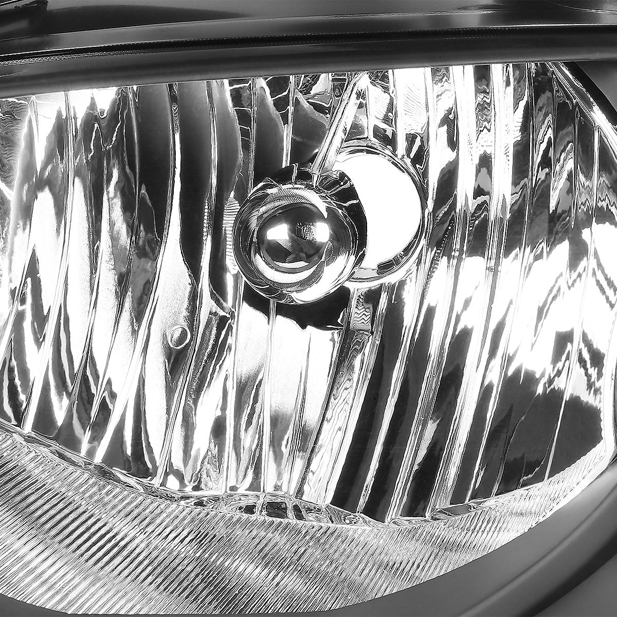 FAROS OE STYLE - 04-06 NISSAN SENTRA - USES H13 HIGH/LOW BEAM BULBS - BLACK HOUSING - LEFT