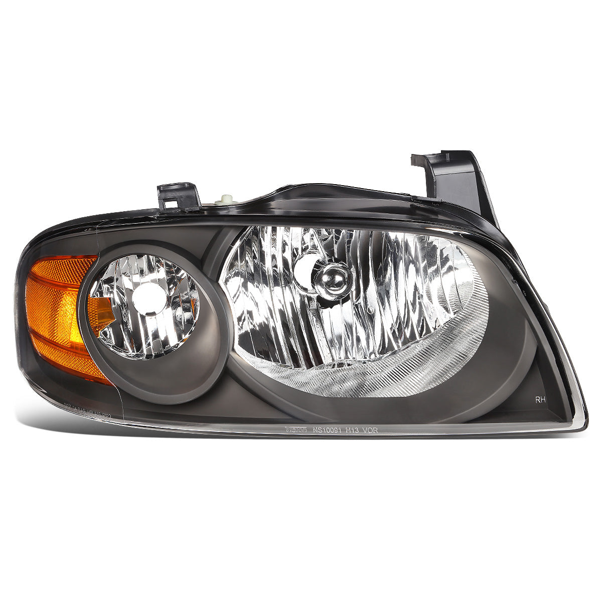 FAROS OE STYLE - 04-06 NISSAN SENTRA - USES H13 HIGH/LOW BEAM BULBS - BLACK HOUSING - LEFT