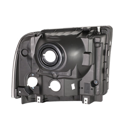 FAROS OE STYLE - 05-07 FORD F-250, F-350, F-450, F-550 SUPER DUTY - H13 HEADLIGHT / 3157A PARKING - CHROME HOUSING - LEFT